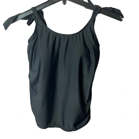 Kindred Bravely Black Tankini Tie Up Straps - Small - Picture 2 of 11